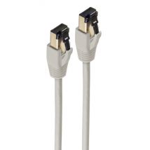 shiverpeaks BASIC-S Patchkabel, Kat. 8, F/FTP, 3,0 m, grau