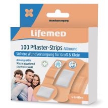 Lifemed Pflaster-Strips , Allround, , hautfarben, 100er