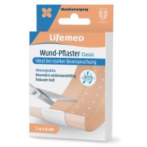 Lifemed Wund-Pflaster , Classic, , hautfarben, 1000 mm x 60 mm