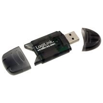 LogiLink USB 2.0 Mini Card Reader für SD/MMC, anthrazit
