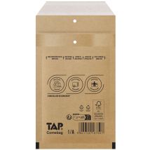 TAP Luftpolster-Versandtaschen COMEBAG, Typ K, braun, 52 g