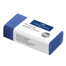 FABER-CASTELL Kunststoff-Radierer DUST-FREE, blau