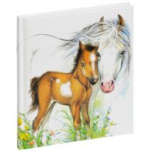 PAGNA Poesiealbum , Süßes Fohlen, , 128 Blatt