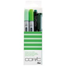 COPIC Marker ciao, 4er Set , Doodle Pack Green,