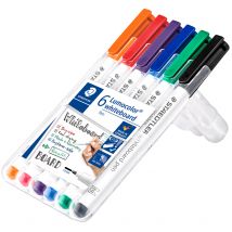 STAEDTLER Lumocolor Whiteboard-Marker 301, 6er Etui