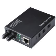 DIGITUS Fast Ethernet Medienkonverter, RJ45/ST, Multimode