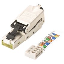 DIGITUS RJ45 Steckverbinder, Kat. 6A(tief)