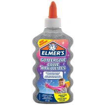 ELMER, S Glitzerkleber , Glitter Glue,  silber, 177 ml
