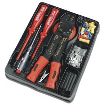 BRÜDER MANNESMANN Auto-Elektrik-Satz, 82-teilig