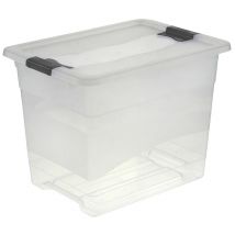 keeeper Aufbewahrungsbox , cornelia, , 24 Liter, transparent