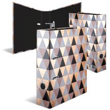 HERMA Motivordner , Abstract, , DIN A4, Rauten-Muster