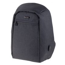 LiGHTPAK Rucksack SAFEPAK, mit USB-Ladeport, anthrazit