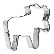 GastroMax Ausstechform Elch, Höhe: 85 mm, Edelstahl
