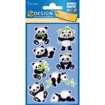 AVERY Zweckform ZDesign KIDS Glossy-Sticker , Panda,