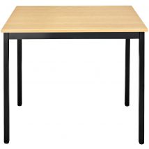 SODEMATUB Universaltisch 168RHN, 1.600 x 800, buche/schwarz