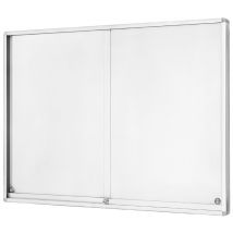 magnetoplan Schaukasten mit Schiebetüren, 18 x DIN A4