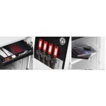 phoenix Dokumentenschutz-Tresor TITAN FS1283K, signalweiß