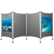 magnetoplan Präsentationswand mobil Set 2