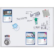 FRANKEN Weißwandtafel ECO, emailliert, 1.800 x 1.200 mm