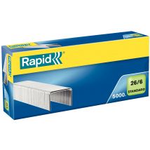 Rapid Heftklammern Standard 26/6, galvanisiert