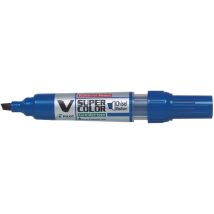 PILOT Permanent-Marker V SUPER COLOR, Keilspitze, blau