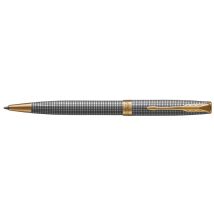 PARKER Drehkugelschreiber SONNET Chiselled Silver G.C.