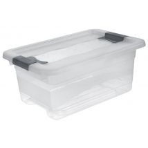 keeeper Aufbewahrungsbox , cornelia, , 4 Liter, transparent