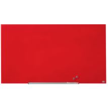 nobo Glas-Magnettafel Impression Pro Widescreen, 57, , rot
