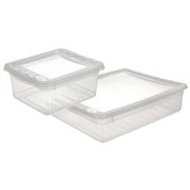keeeper Aufbewahrungsbox , bea, , 30 Liter hoch, transparent