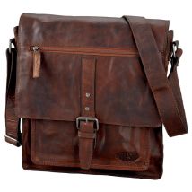 PRIDE&SOUL Umhängetasche , ETHAN, , aus Leder, braun