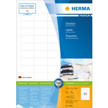 HERMA Universal-Etiketten PREMIUM, 70 x 16,9 mm, weiß