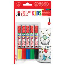 Marabu Marker , Porcelain & Glas KIDS, , MAXI FUN