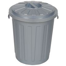 keeeper Abfalltonne Maxi-Tonne , mats, , 23 Liter, silber
