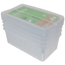 keeeper Aufbewahrungsboxen-Set , bea, , 3x 18 Liter, PP