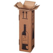 SMARTBOXPRO Flaschen-Versandkarton, für 2 Flaschen