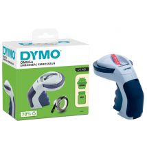 DYMO Prägegerät Omega, Farbe: hellblau
