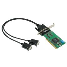 MOXA Serielle 2 x RS-422 / 485 PCI Karte, 2 Port