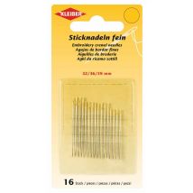 KLEIBER Sticknadel-Set, fein, 16-teilig