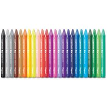Maped Wachsmalstift COLOR, PEPS WAX, 24er Kartonetui