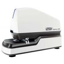 Rapid Elektrisches Heftgerät Optima 60E, weiß/grau/blau
