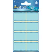 AVERY Zweckform ZDesign Tiefkühletiketten HOME, blau