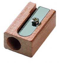M+R Spitzer, aus Holz, Blockform