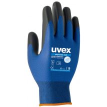 uvex Arbeitshandschuh phynomic wet, Gr. 08, blau/anthrazit