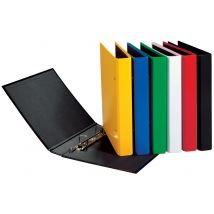 PAGNA Ringbuch , Basic Colours, , 2 Bügel-Mechanik, gelb