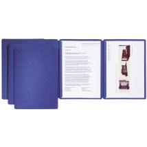 PAGNA Präsentations- / Bewerbungsmappe , Sprint, , blau