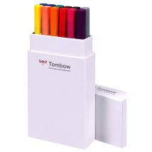 Tombow Doppelfasermaler , ABT DUAL BRUSH PEN, , Primärfarben