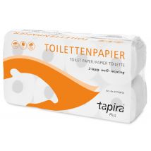 Tapira Toilettenpapier Plus, 2-lagig, weiß