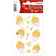 HERMA Weihnachts-Sticker DECOR , Engelschor,