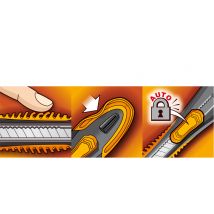 Maped Cutter Ultimate, Klinge: 9 mm, für Rechtshänder