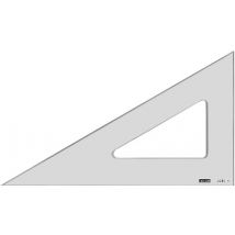 MINERVA Zeichendreieck, Hypotenuse: 577 mm, 60 Grad